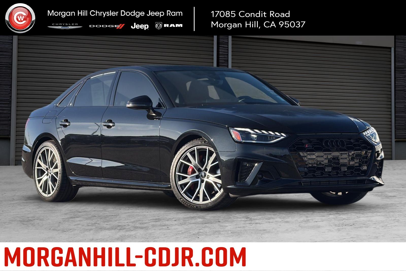 Mythos Black Metallic 2024 Audi S4 Sedan All-Wheel Drive 8-Speed Automatic