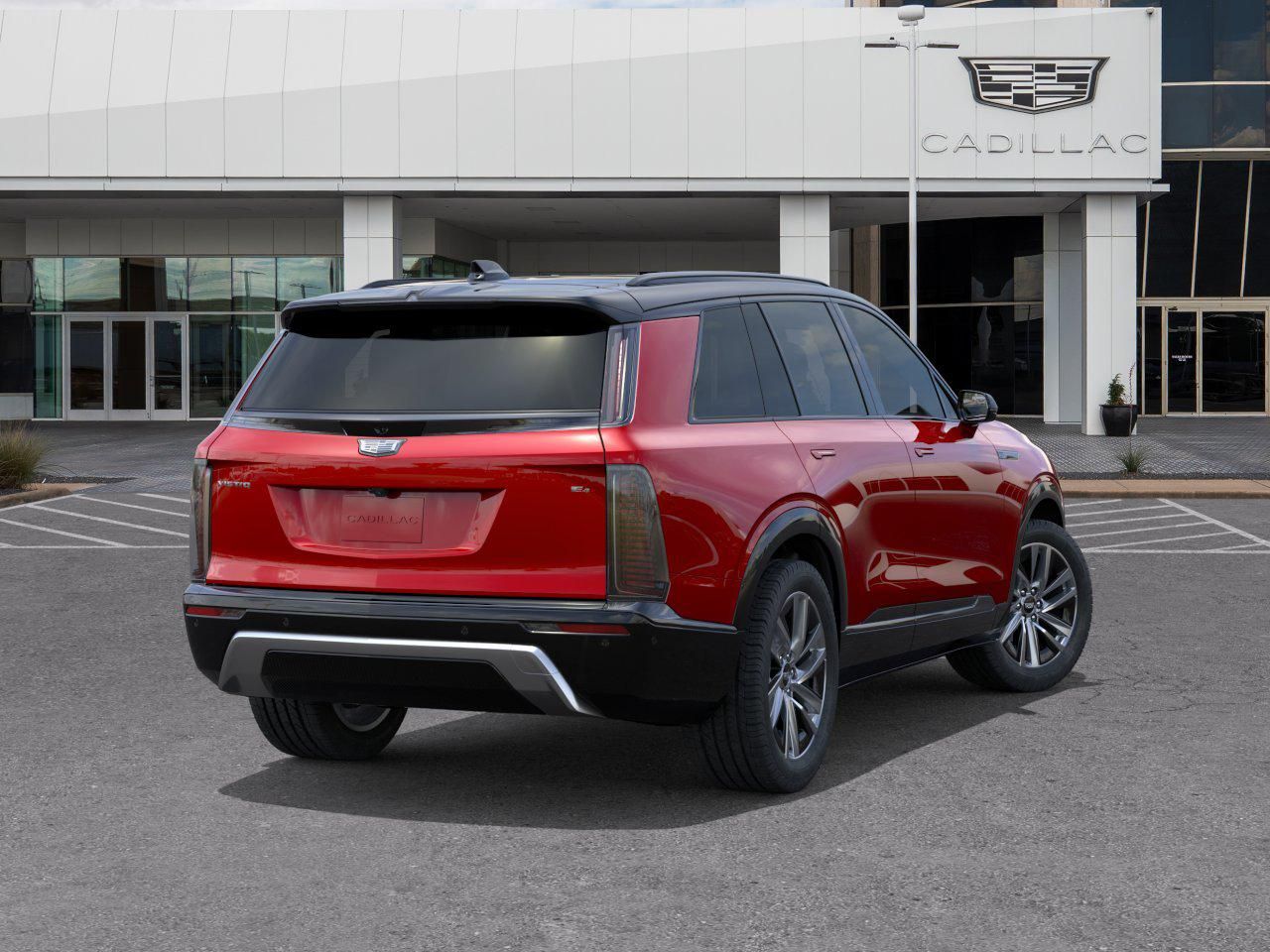 2027 Cadillac VISTIQ Sport Red at Bayway Cadillac of The Woodlands