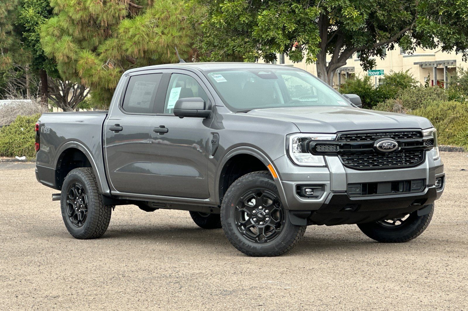 Gray Metallic 2026 Ford Ranger Pickup Truck Four-Wheel Drive Automatic