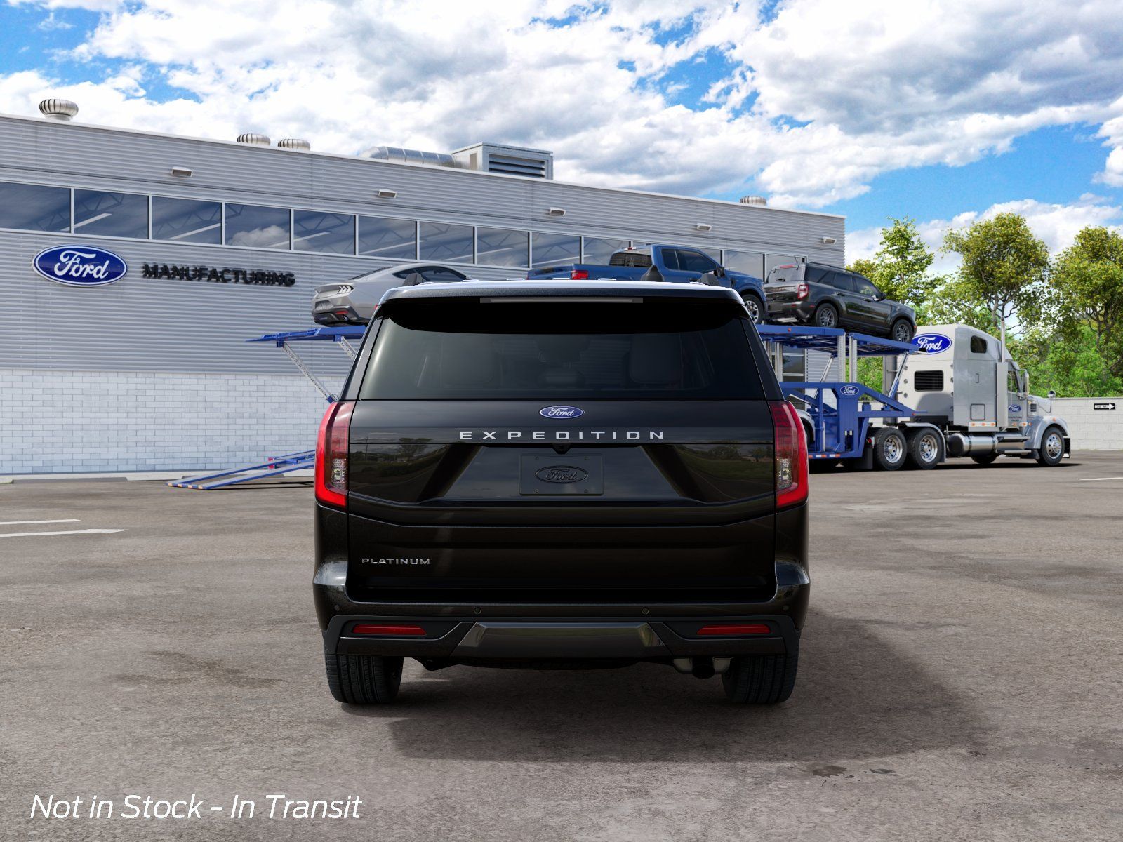 New 2027 Agate Black Metallic Ford Platinum image 6