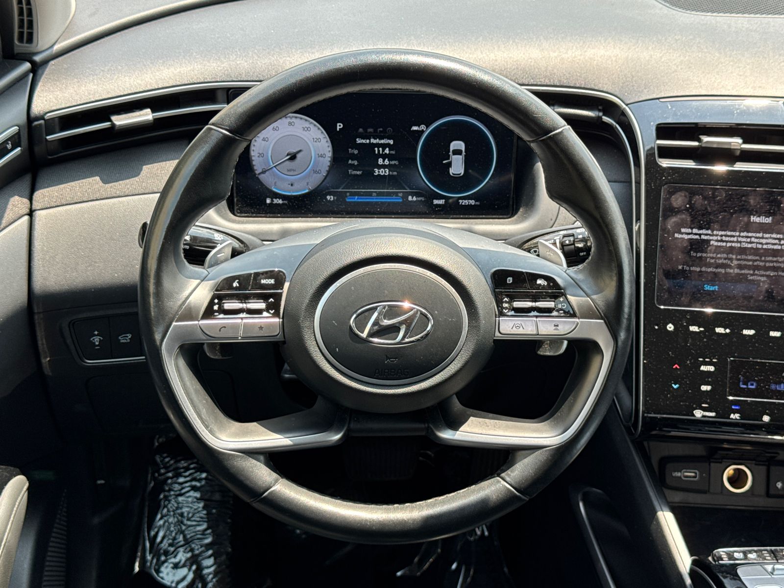 Used 2023 Blue Hyundai Limited image 24
