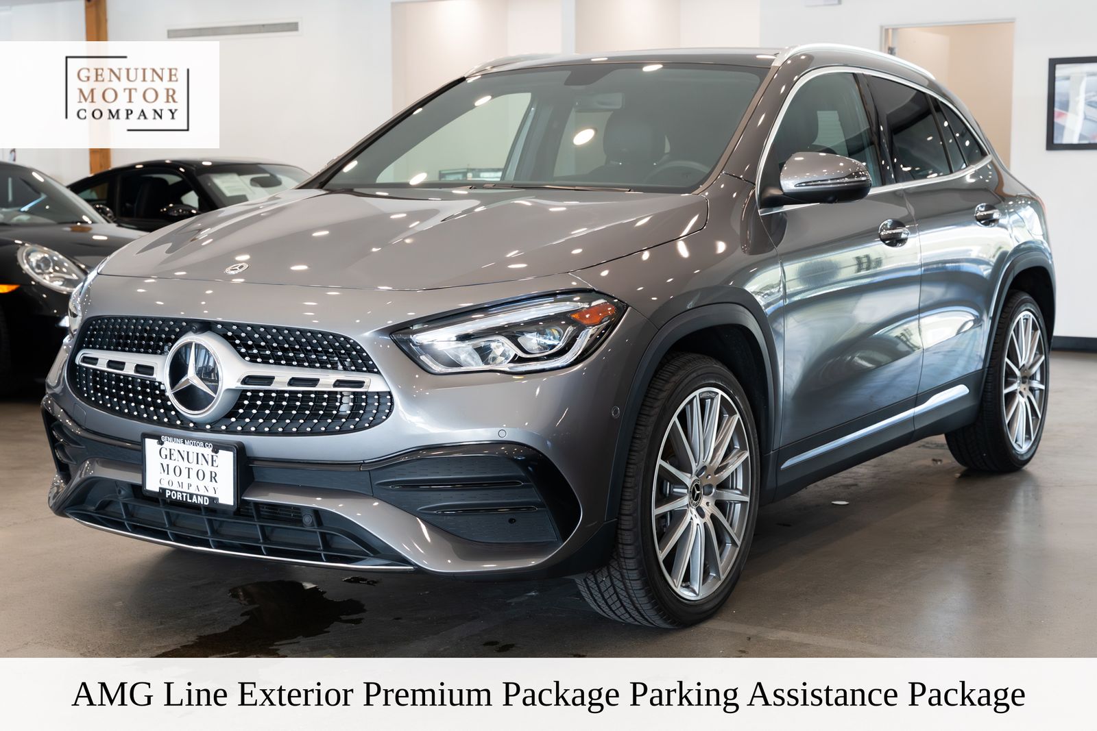 Mountain Gray Metallic 2023 Mercedes-Benz GLA 250 4MATIC SUV / Crossover All-Wheel Drive 8-Speed Dual Clutch