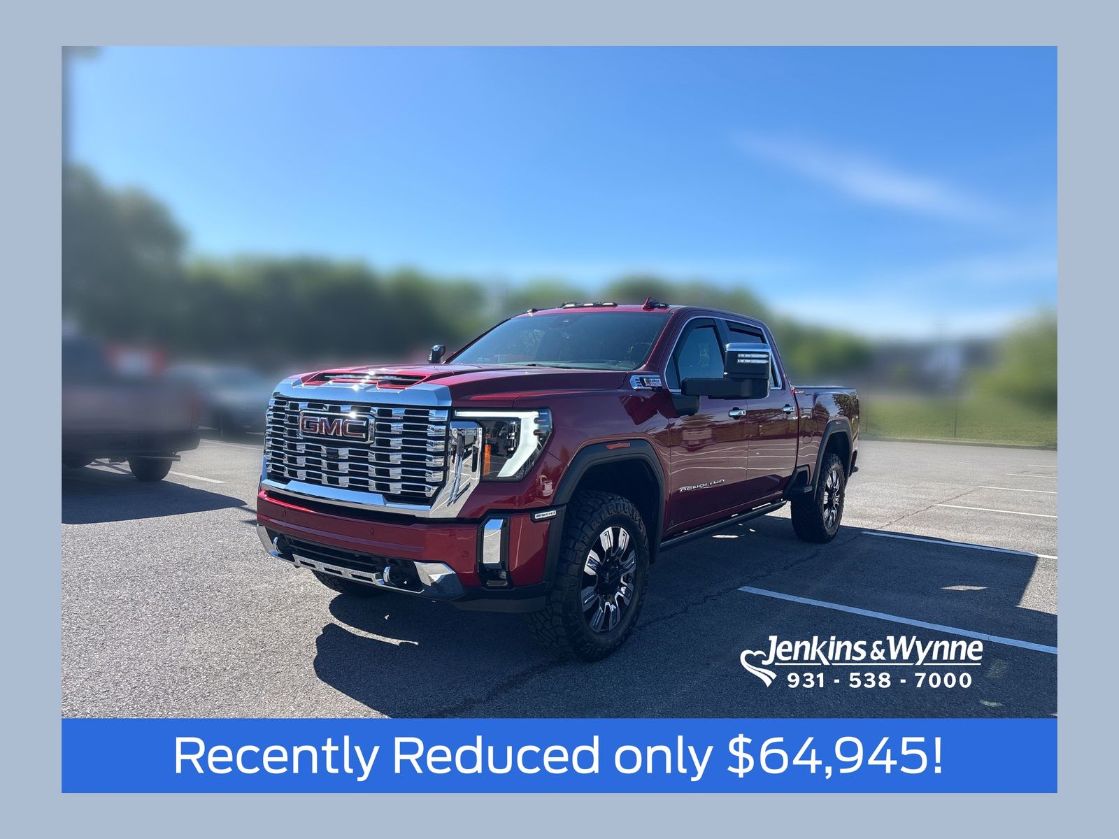 Volcanic Red Tintcoat 2024 GMC Sierra 2500HD Pickup Truck Four-Wheel Drive Automatic