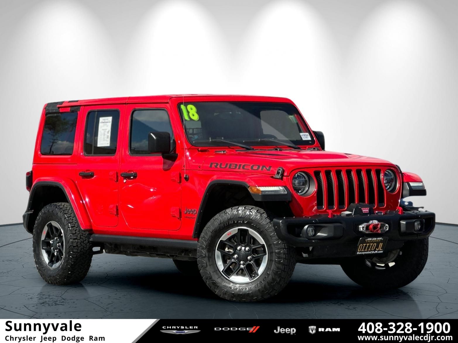2018 Jeep Wrangler Unlimited Rubicon 4WD