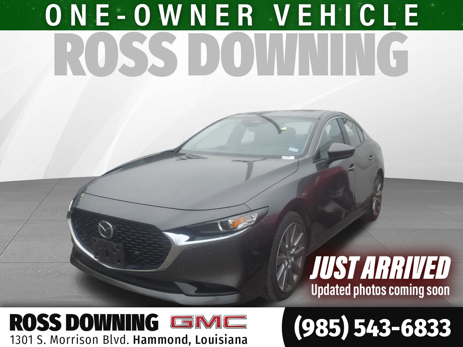 Machine Gray Metallic 2025 Mazda MAZDA3 2.5 S Preferred Sedan FWD Sedan Front-Wheel Drive 6-Speed Automatic