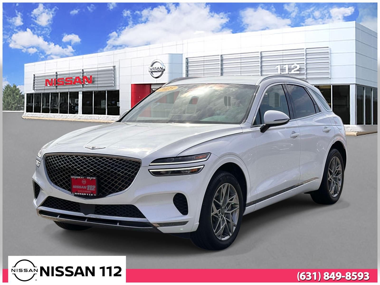 White 2025 Genesis GV70 2.5T Standard AWD SUV / Crossover All-Wheel Drive 8-Speed Automatic