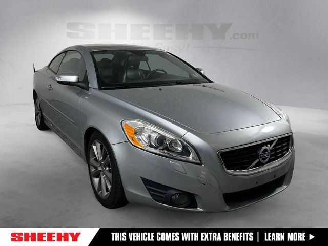Electric Silver Metallic 2012 Volvo C70 T5 Convertible Front-Wheel Drive 5-Speed Automatic