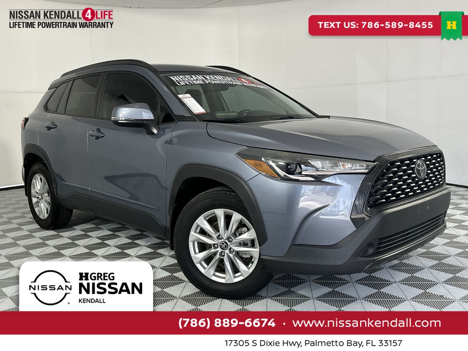 Celestite 2022 Toyota Corolla Cross LE FWD SUV / Crossover Front-Wheel Drive Continuously Variable Transmission