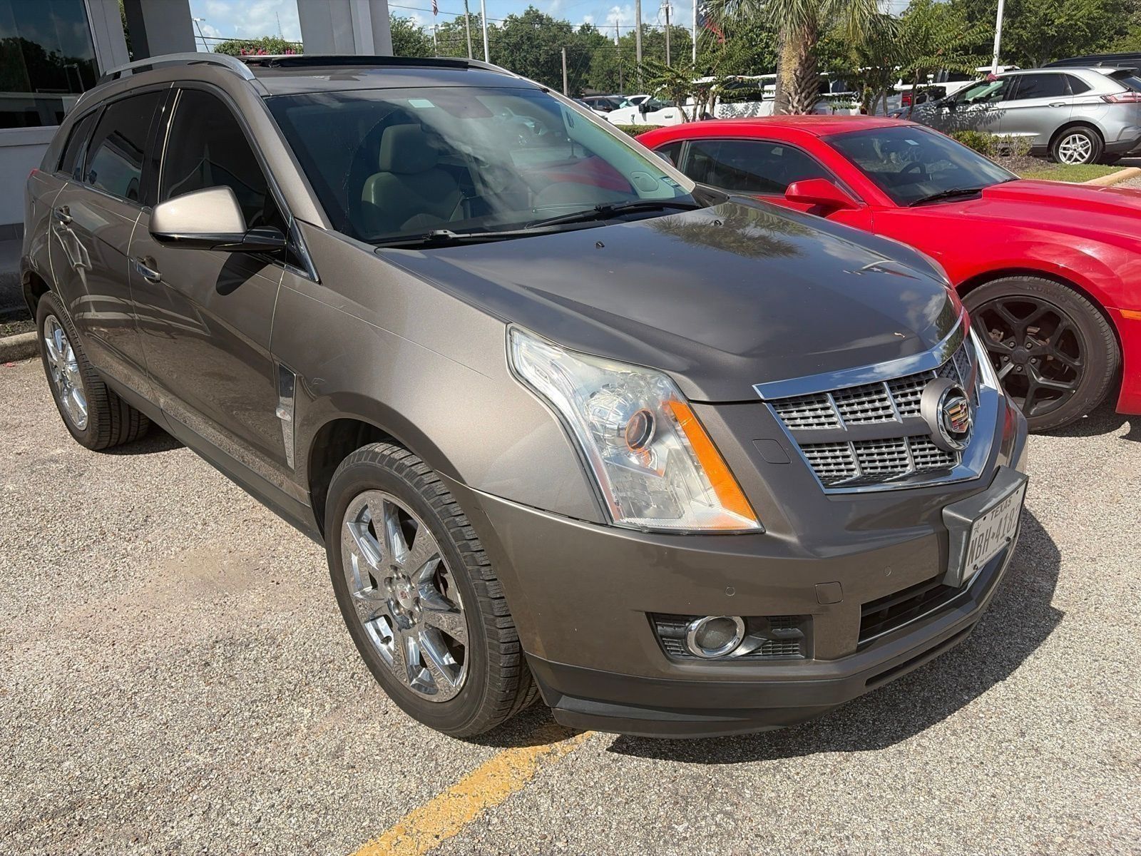 Gray (Mocha Steel Metallic) 2012 Cadillac SRX SUV / Crossover Front-Wheel Drive 6-Speed Automatic
