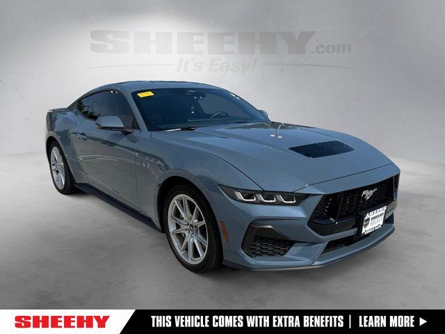 Vapor Blue Metallic 2024 Ford Mustang Coupe Rear-Wheel Drive Automatic