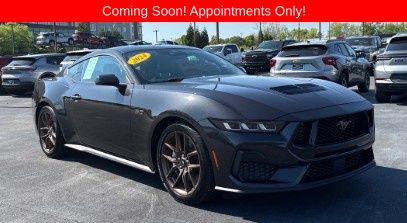 Gray Metallic 2024 Ford Mustang Coupe Rear-Wheel Drive 6-Speed Manual