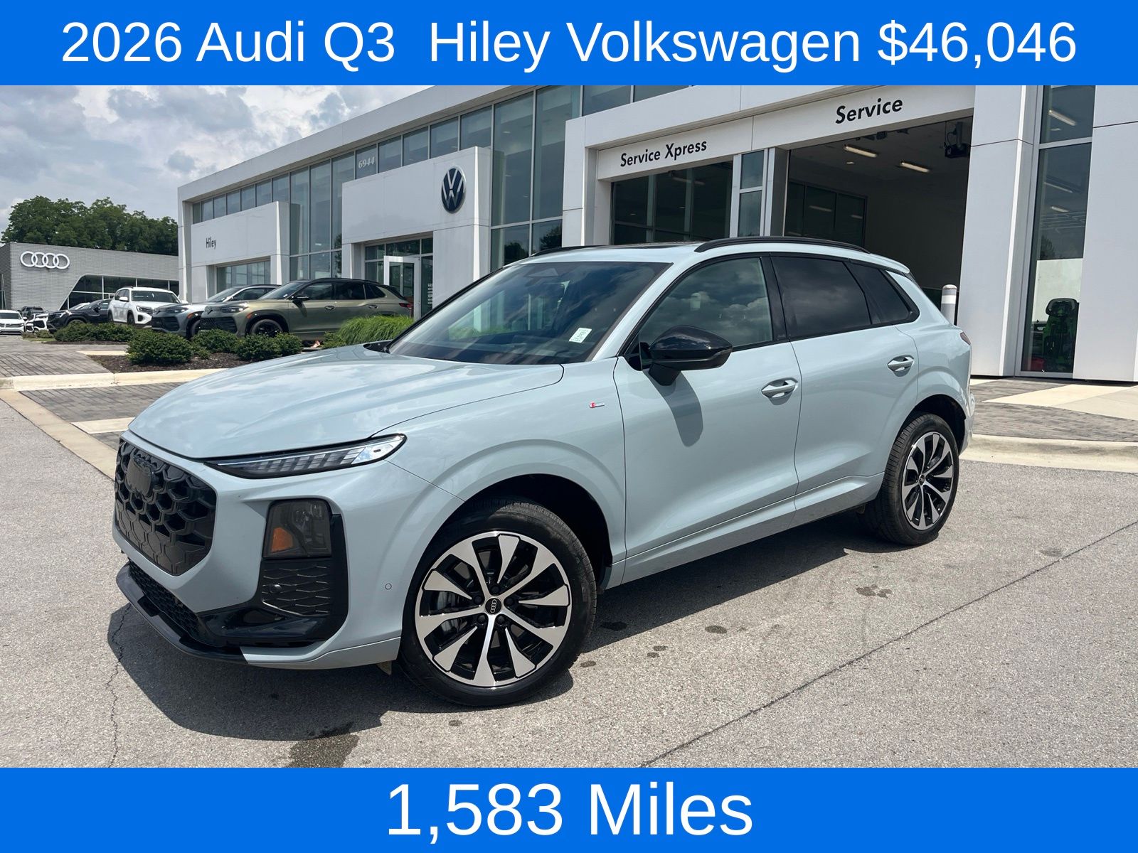 Arrow Gray Pearl Effect 2026 Audi Q3 SUV / Crossover All-Wheel Drive 7-Speed Automatic