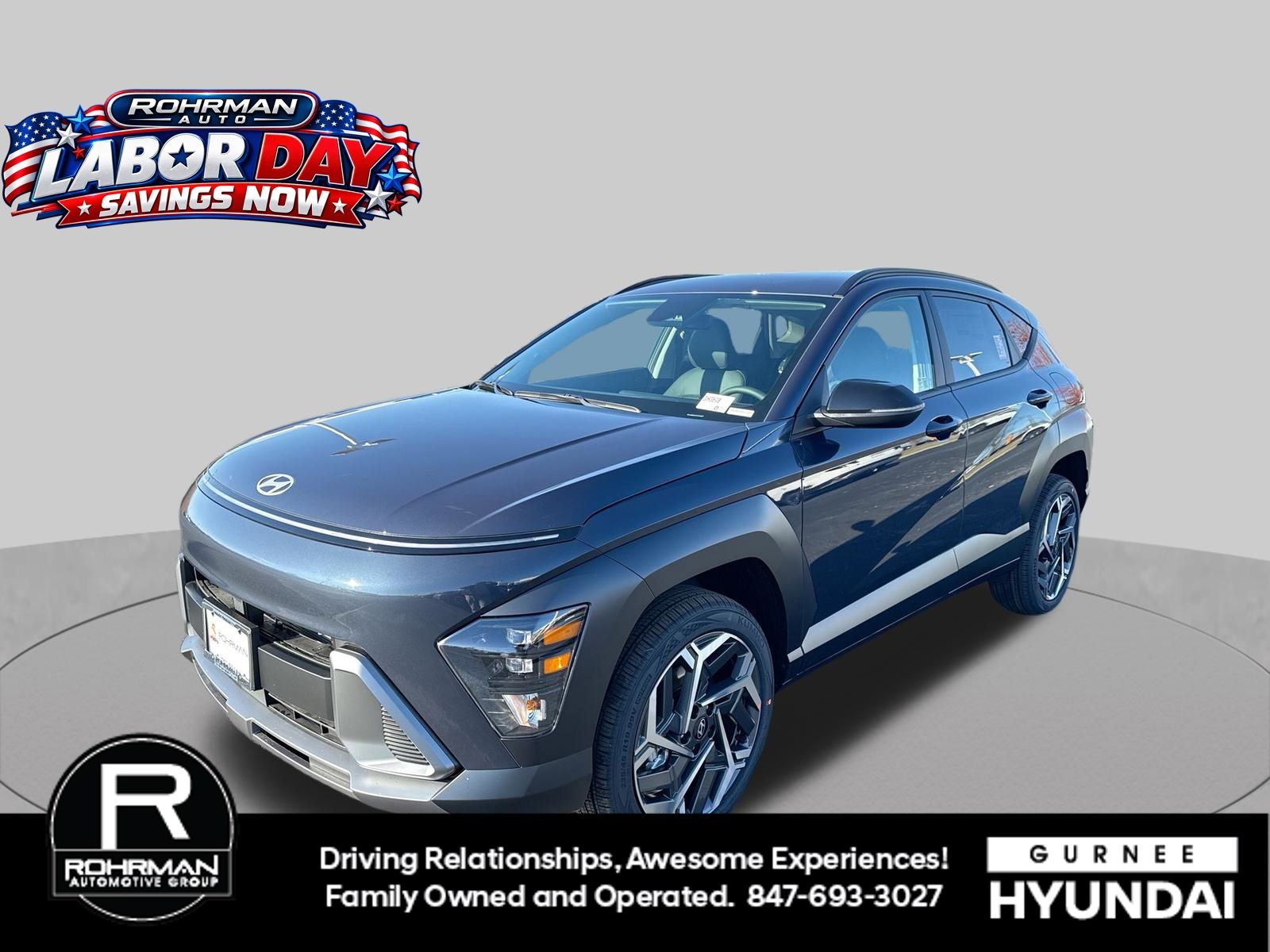 Denim Blue Pearl 2026 Hyundai Kona SUV / Crossover All-Wheel Drive 8-Speed Automatic