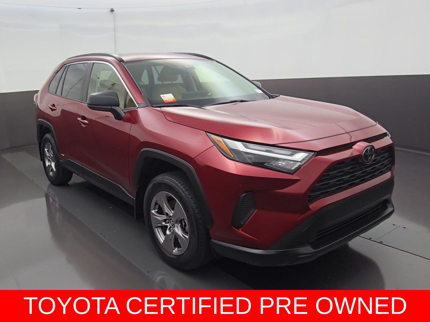 Red (Ruby Flare Pearl) 2025 Toyota RAV4 Hybrid SUV / Crossover All-Wheel Drive Continuously Variable Transmission