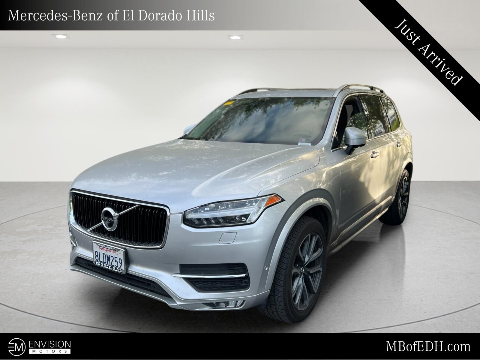 Bright Silver Metallic 2019 Volvo XC90 SUV / Crossover All-Wheel Drive Automatic