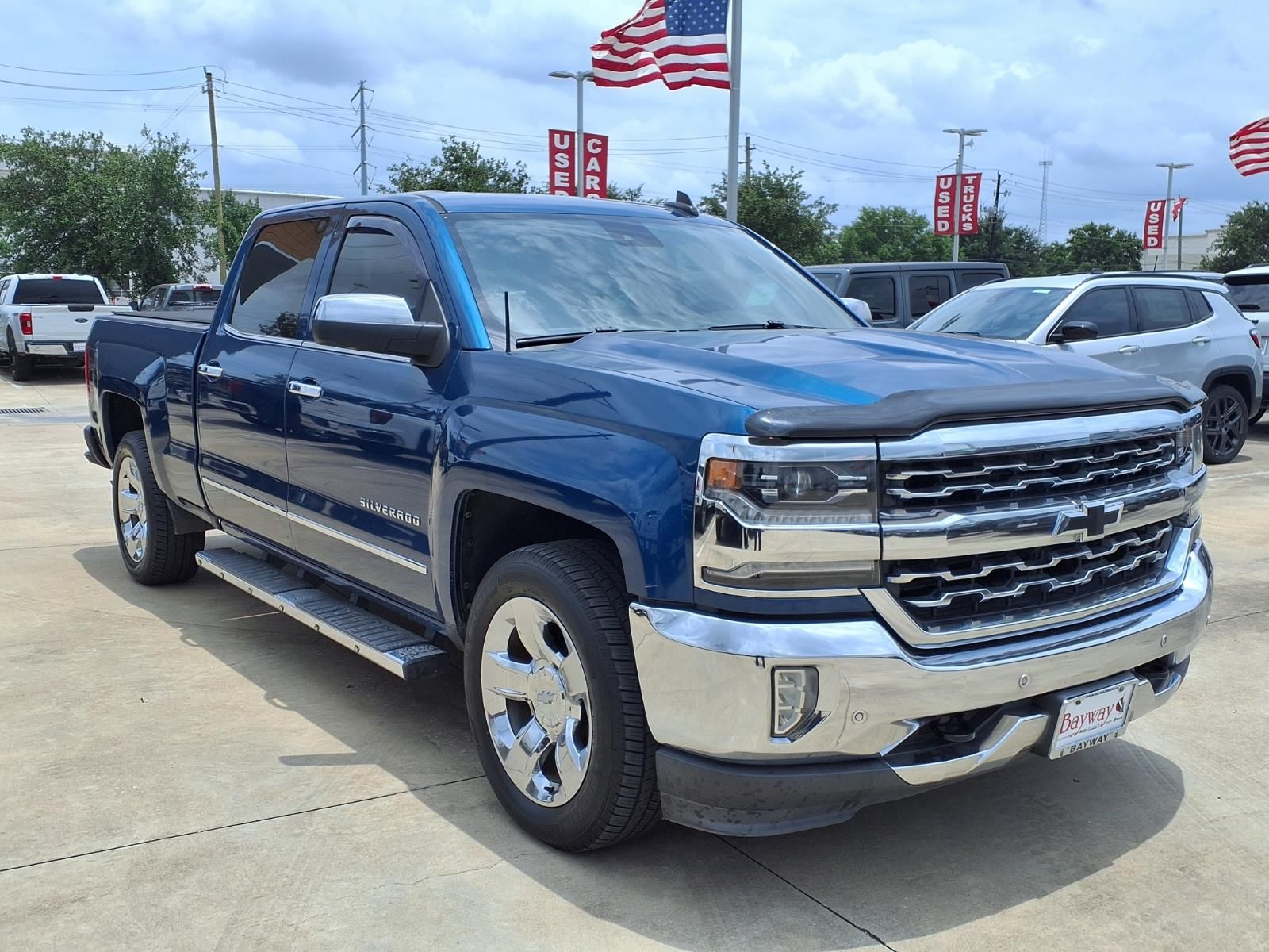 2017 Chevrolet Silverado 1500 LTZ Blue at Community Honda