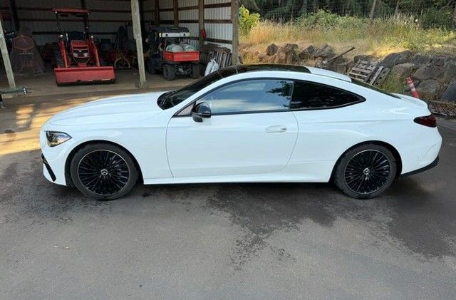 White 2024 Mercedes-Benz CLE Coupe All-Wheel Drive 9-Speed Automatic