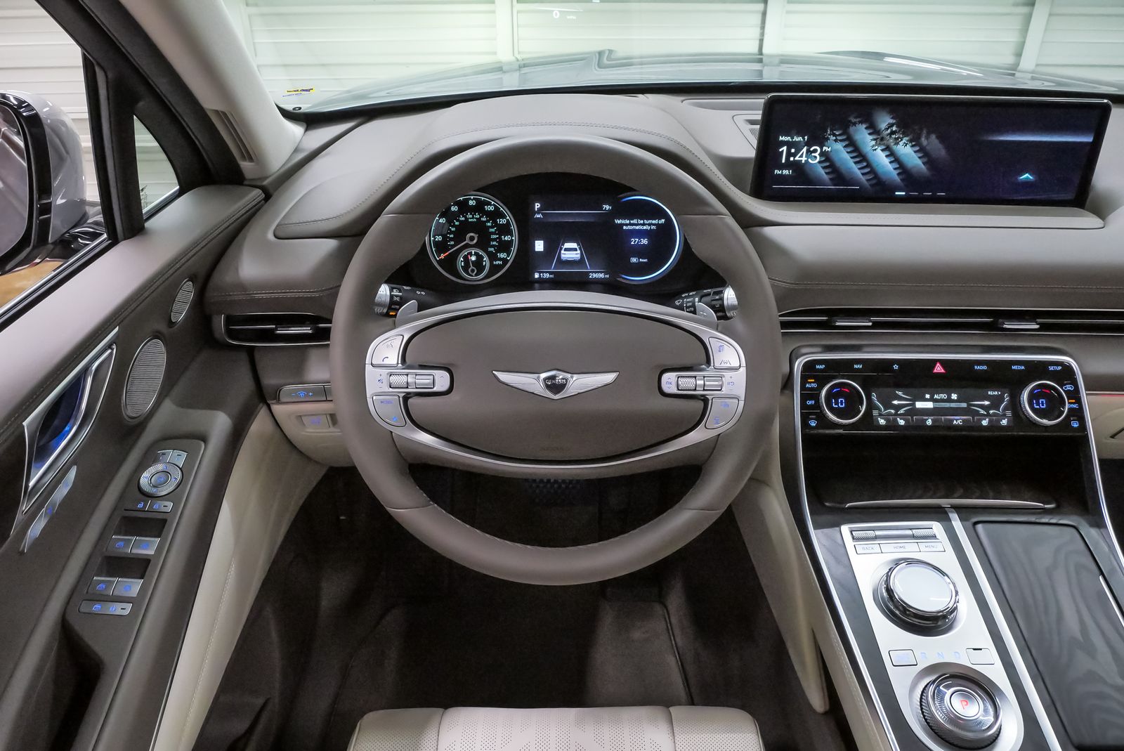 2024 Genesis GV80 3.5T Silver at Genesis of Spring