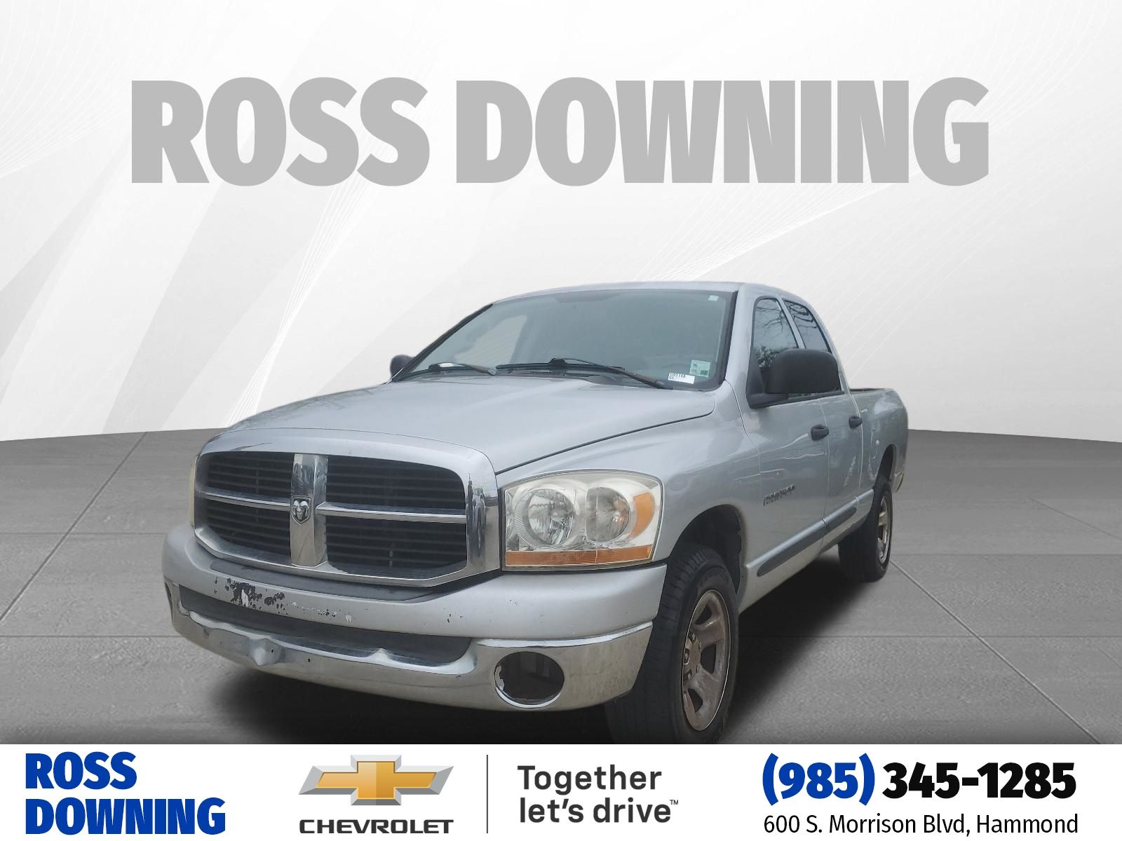 2006 Dodge RAM 1500 SLT Quad Cab LB RWD