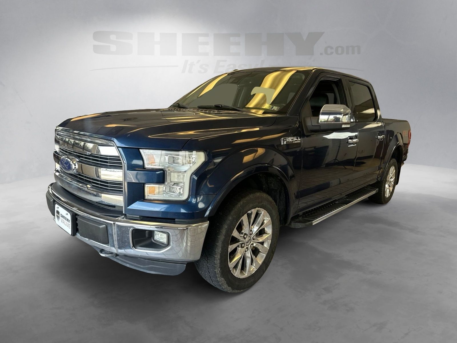 Used 2015 Blue Jeans Metallic Ford Lariat image 17