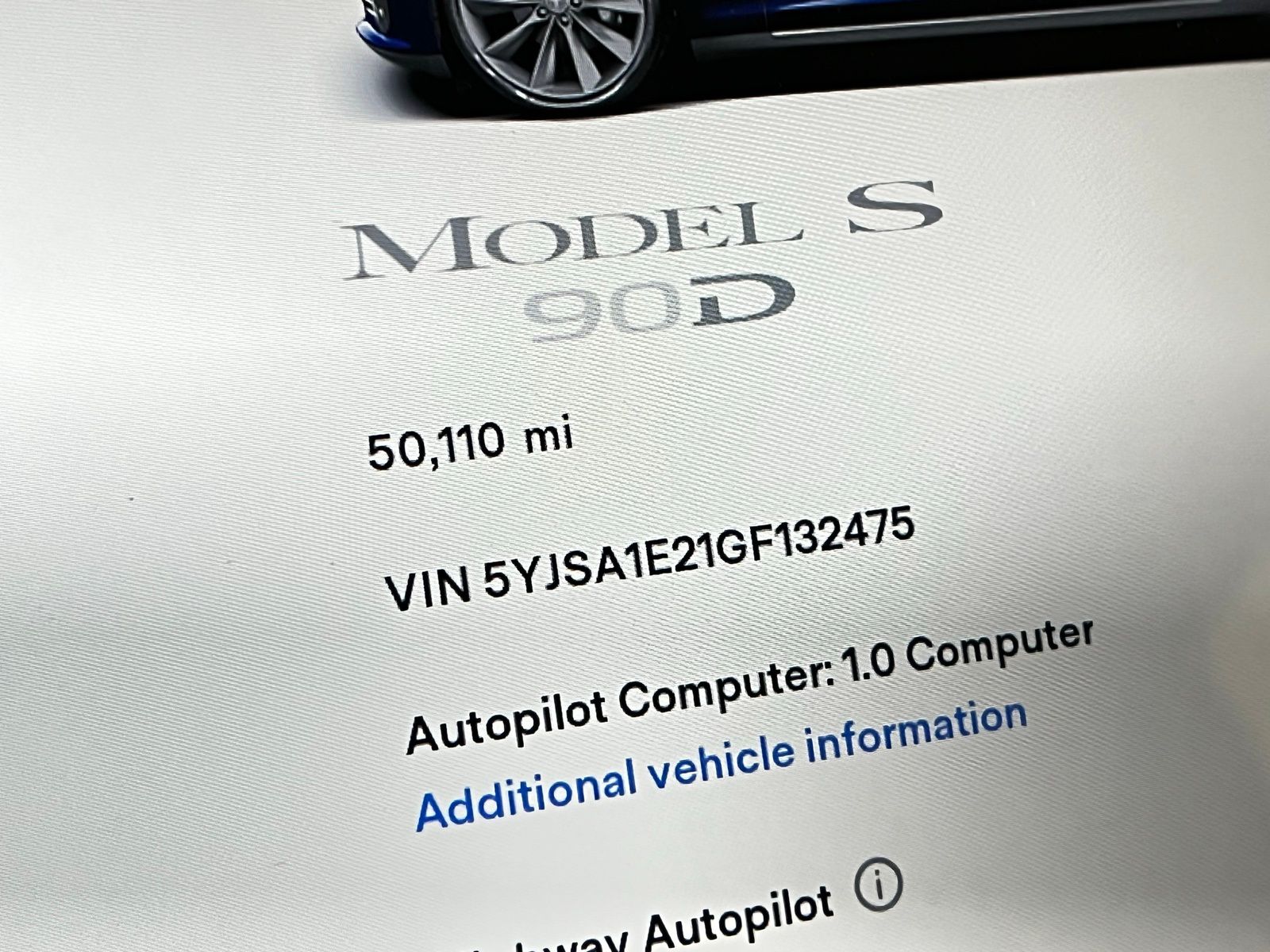 Thumbnail: 2016 Tesla Model S - 10