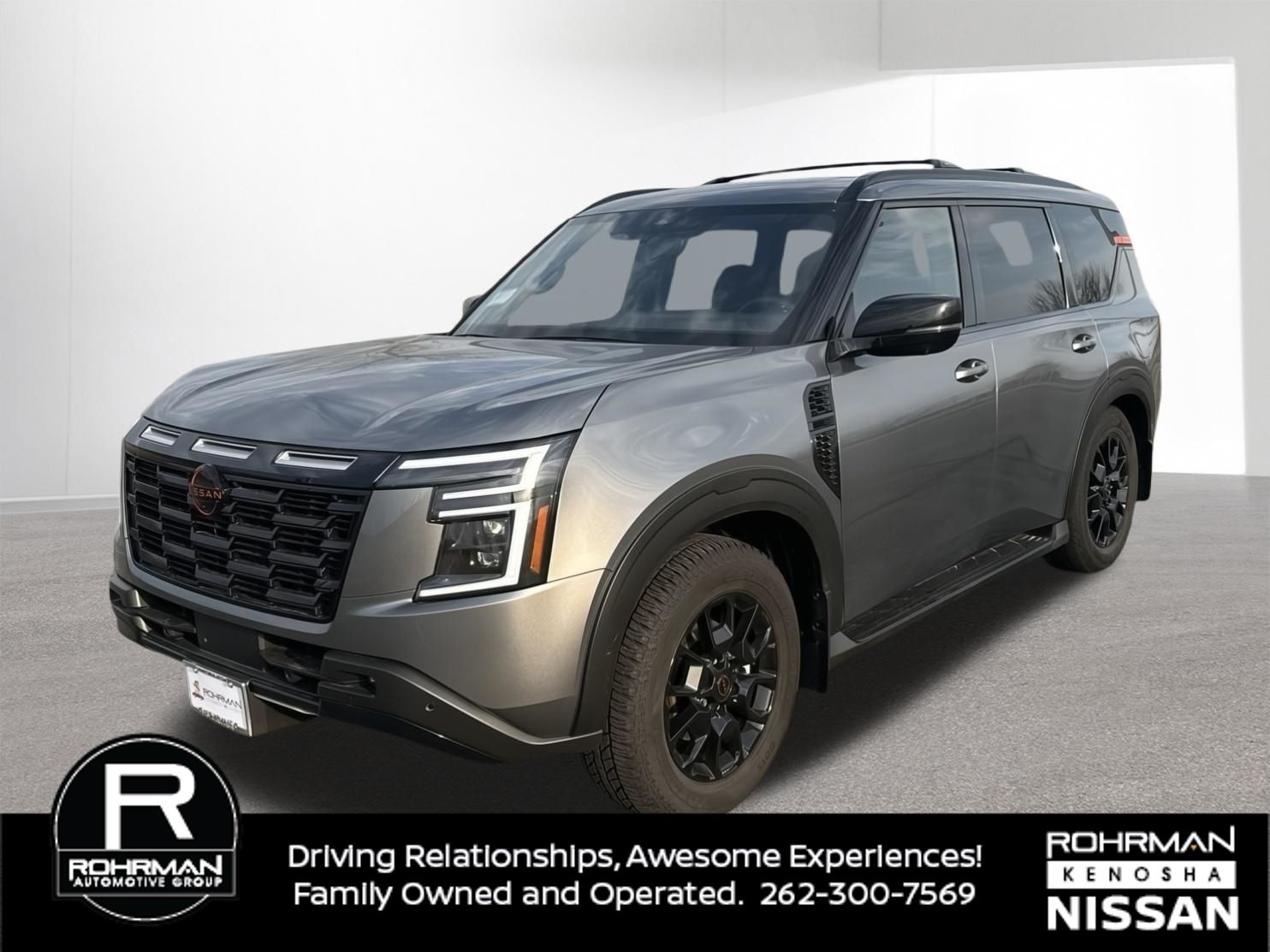 Gray (Gun Metallic) 2026 Nissan Armada PRO-4X 4WD SUV / Crossover Four-Wheel Drive 9-Speed Automatic