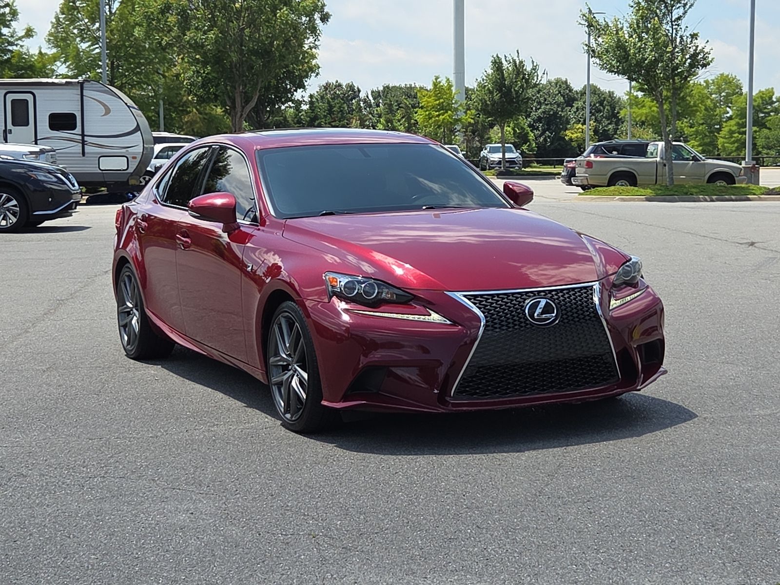 Matador Red Mica 2015 Lexus IS 250 Sedan RWD Sedan Rear-Wheel Drive 6-Speed Automatic