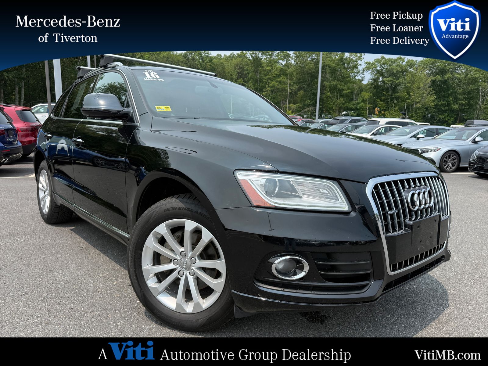 Brilliant Black 2016 Audi Q5 SUV / Crossover All-Wheel Drive 8-Speed Automatic