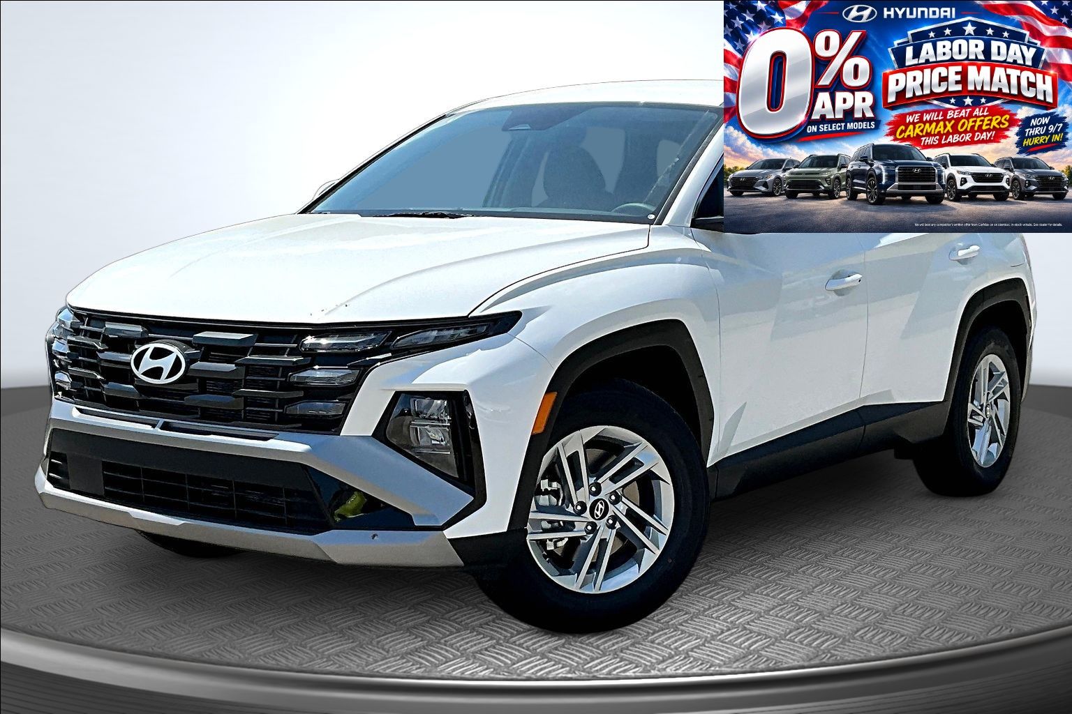 White Pearl 2026 Hyundai Tucson SUV / Crossover Front-Wheel Drive 8-Speed Automatic