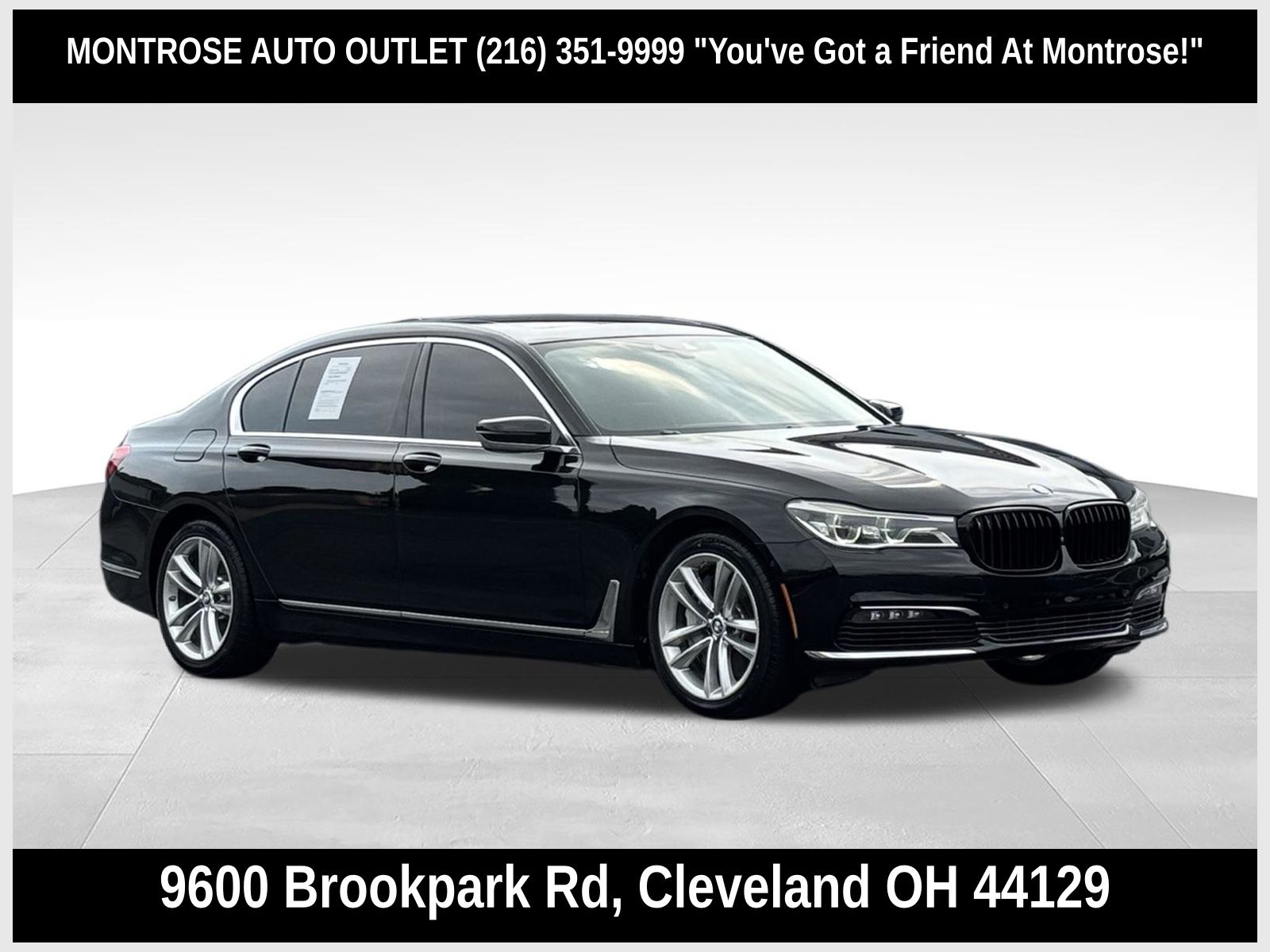2016 BMW 7 Series 750i xDrive AWD
