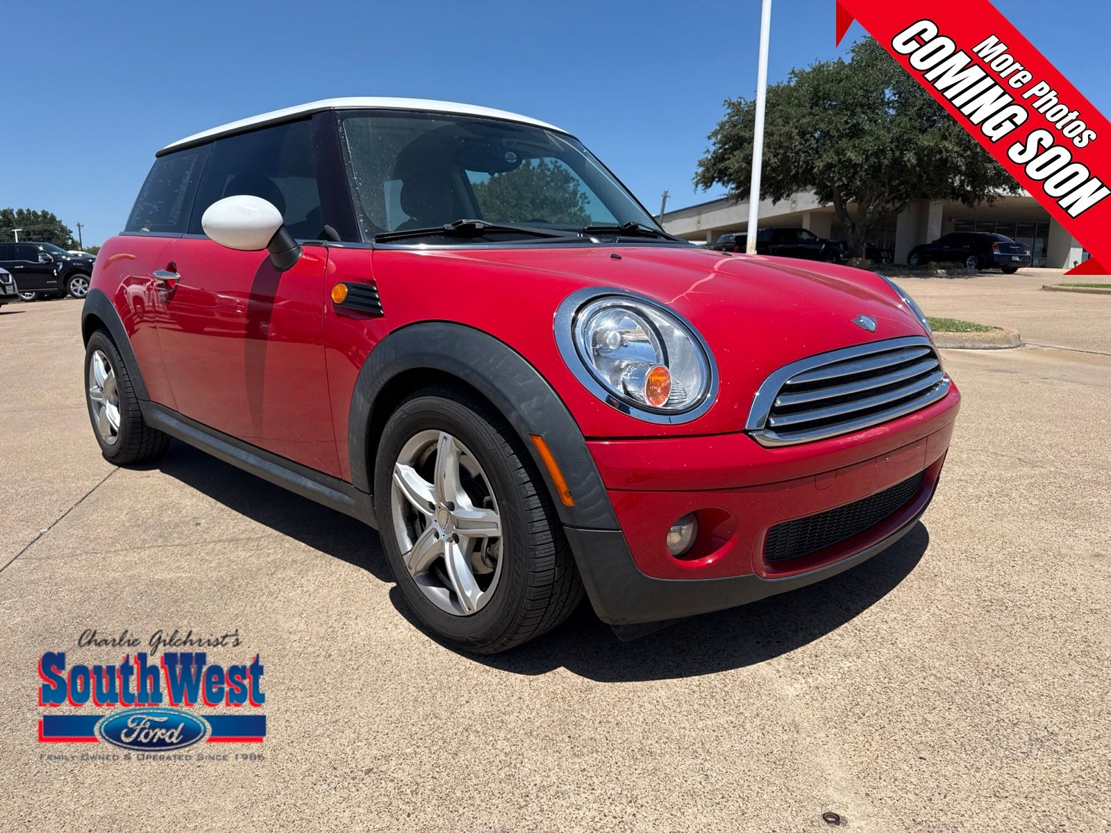 Chili Red 2010 MINI Cooper Hatchback Front-Wheel Drive 6-Speed Manual Overdrive
