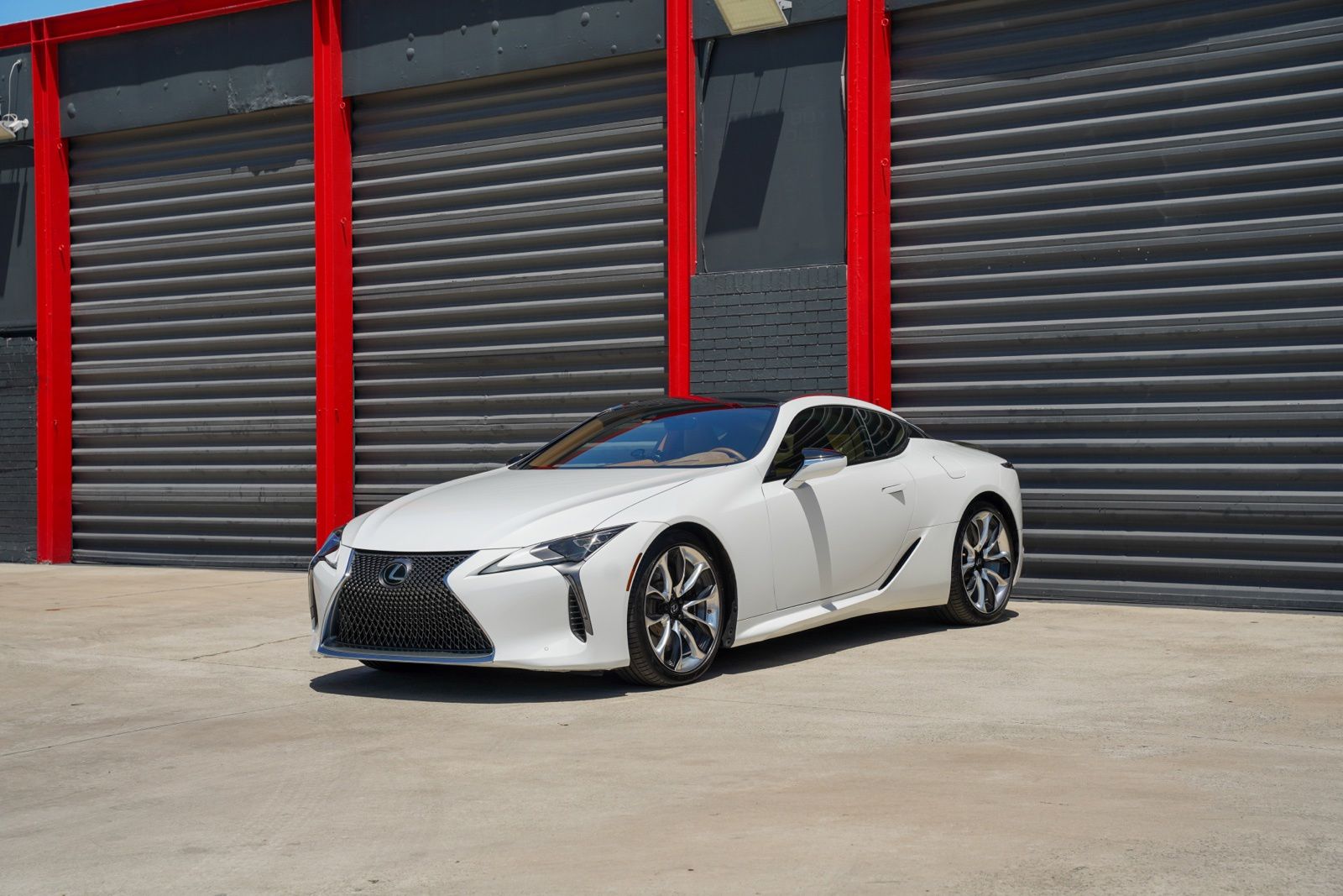 Ultra White 2018 Lexus LC Coupe Rear-Wheel Drive Automatic