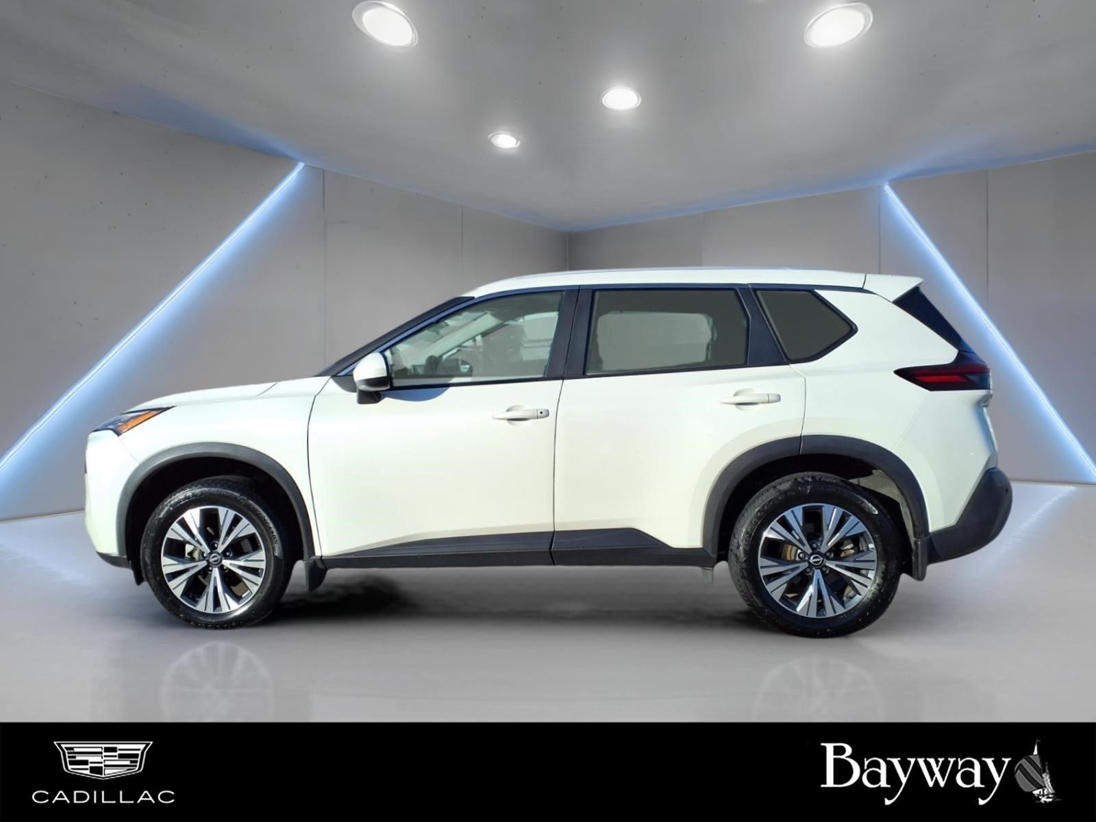 2023 Nissan Rogue SV White at Don McGill Toyota