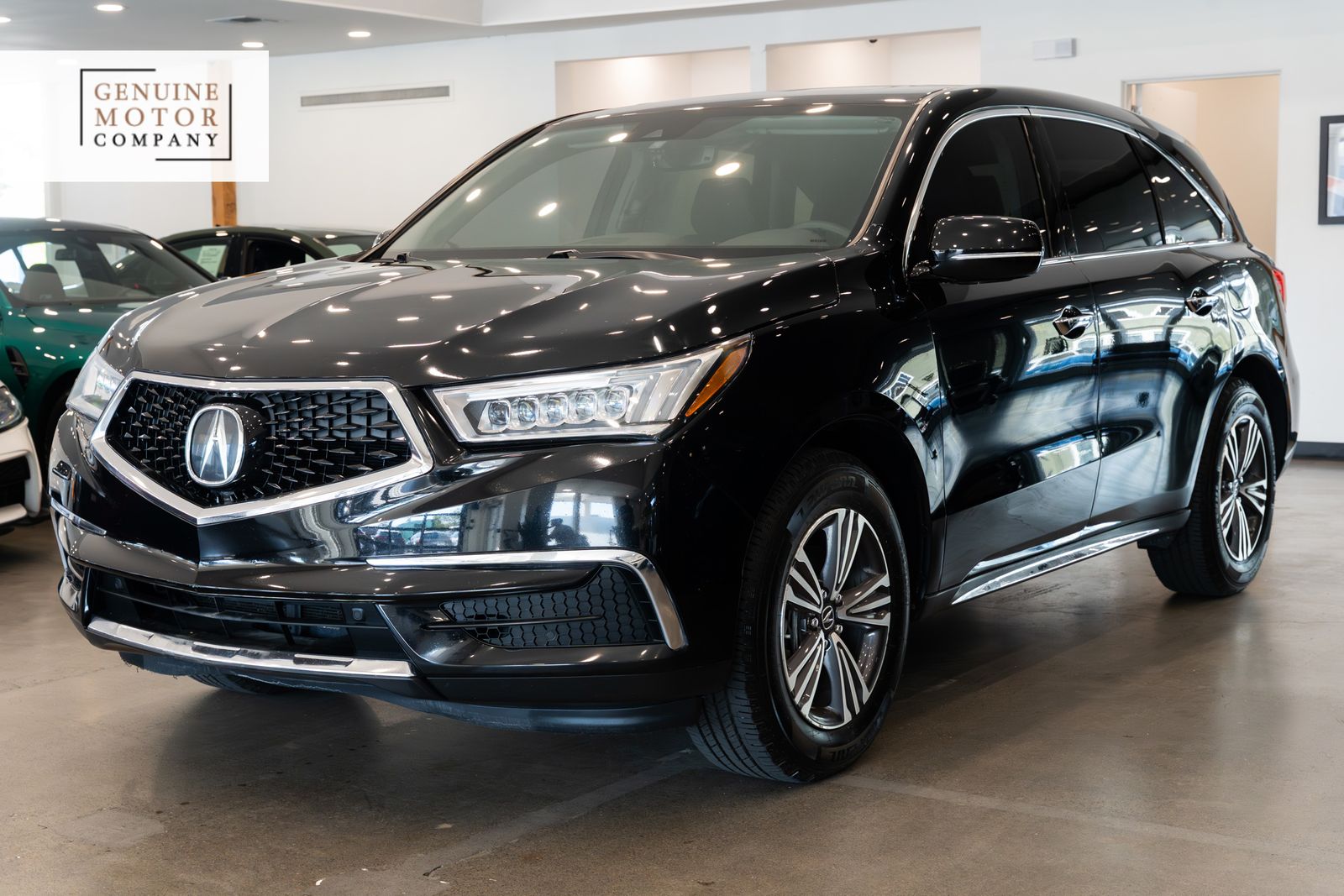 Crystal Black Pearl 2017 Acura MDX SUV / Crossover All-Wheel Drive 9-Speed Automatic