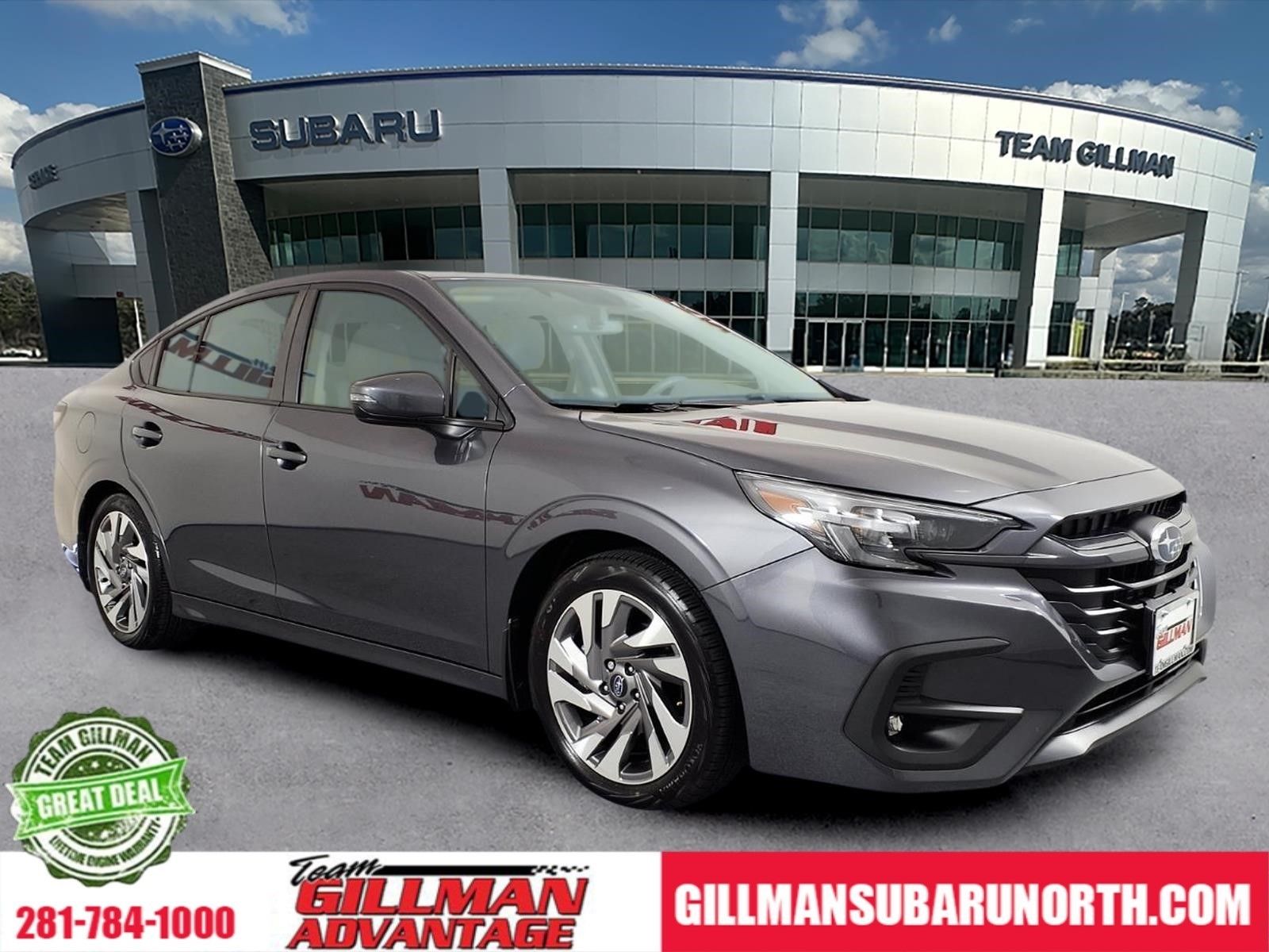 Magnetite Gray Metallic 2025 Subaru Legacy Sedan All-Wheel Drive Continuously Variable Transmission