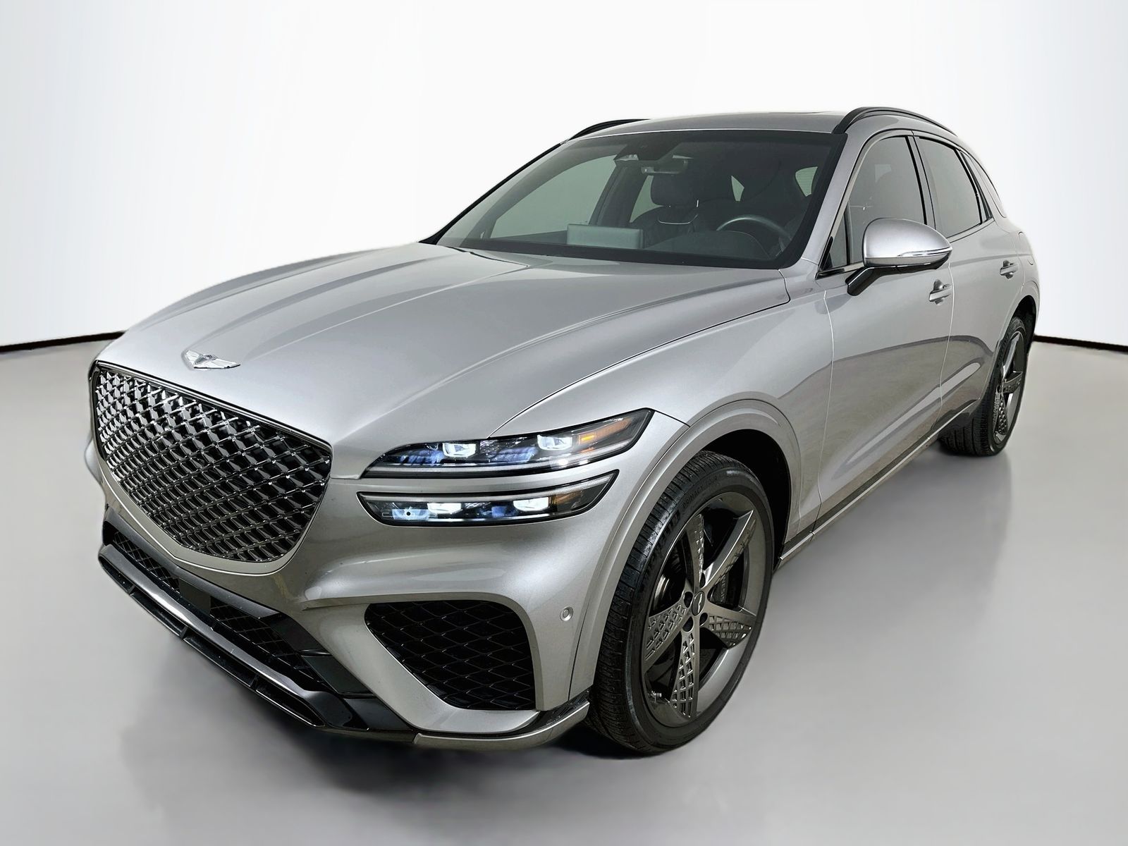 Savile Silver 2024 Genesis GV70 SUV / Crossover All-Wheel Drive 8-Speed Automatic