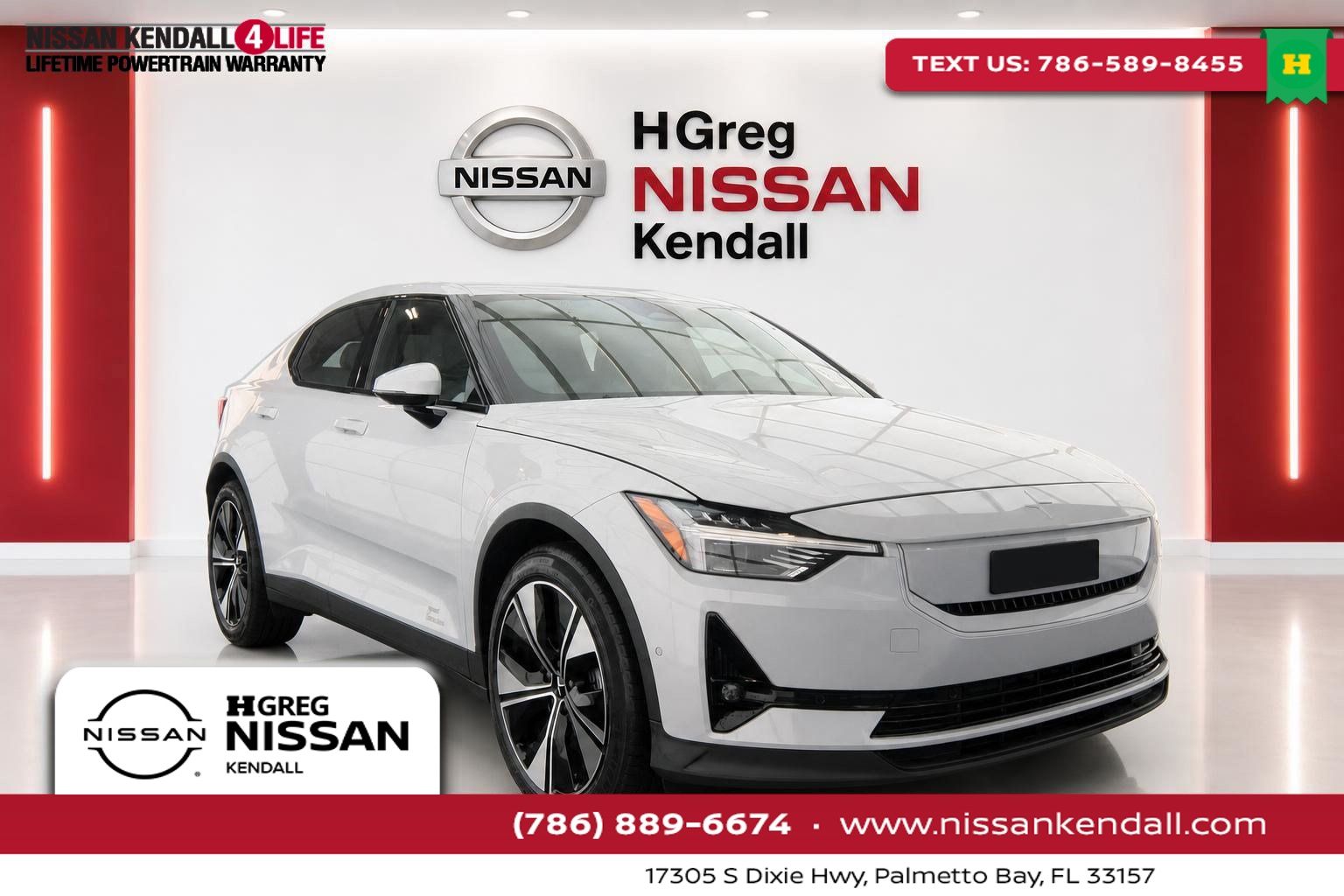Magnesium Metallic 2024 Polestar 2 Sedan All-Wheel Drive 1-Speed Automatic