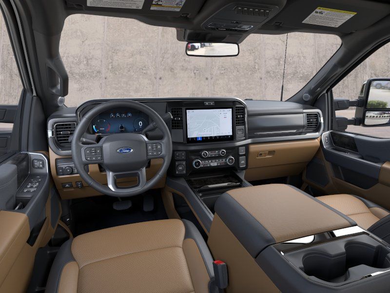 New 2026 Star White Metallic Tri-Coat Ford Lariat image 9