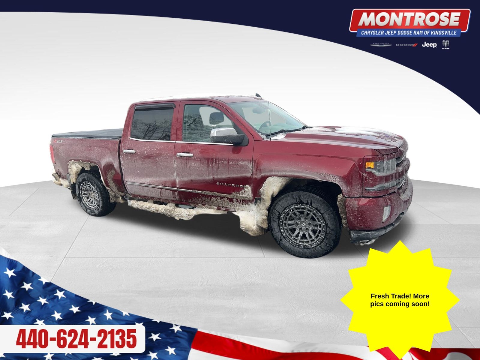 2018 Chevrolet Silverado 1500 LTZ Crew Cab 4WD