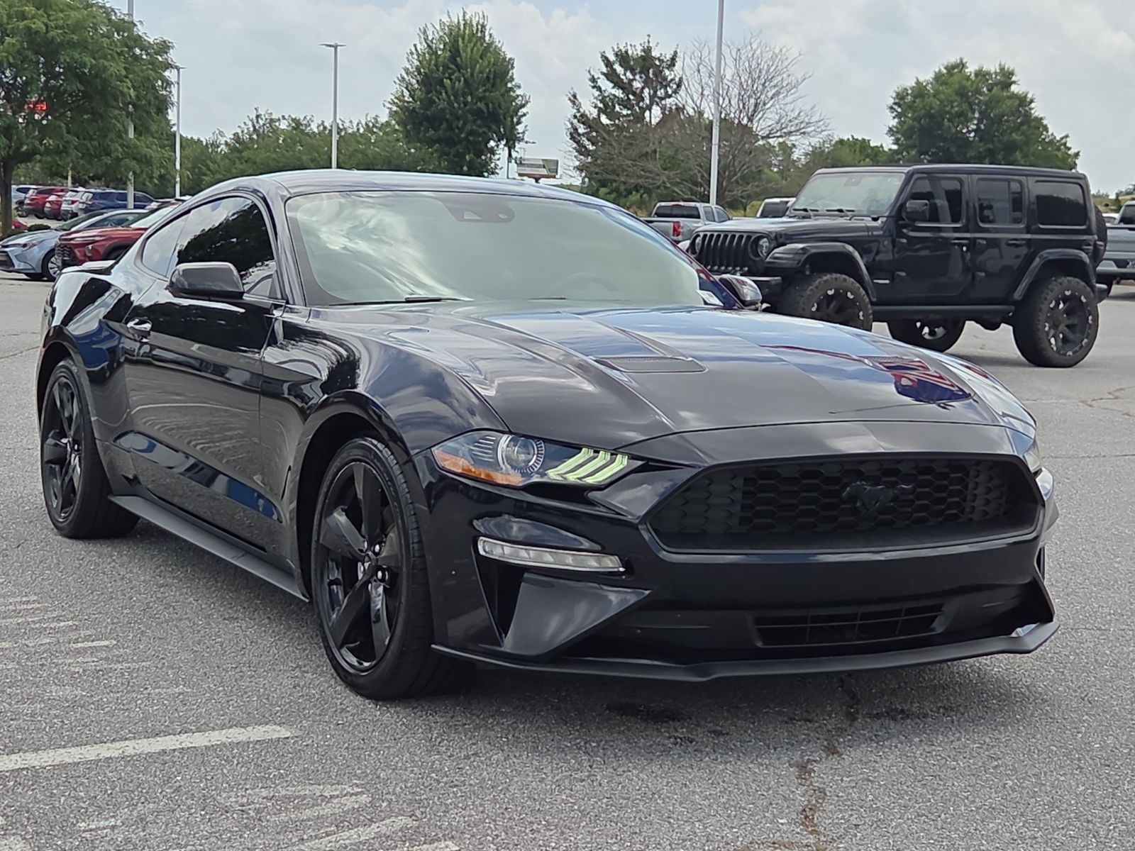 Blue Metallic 2021 Ford Mustang Coupe Rear-Wheel Drive Automatic