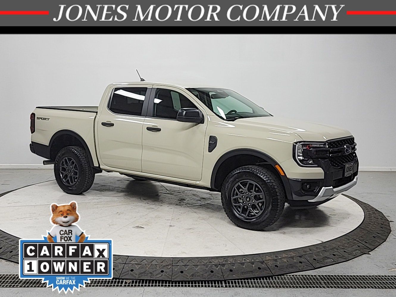 Desert Sand 2025 Ford Ranger XLT SuperCrew RWD Pickup Truck 4X2 Automatic