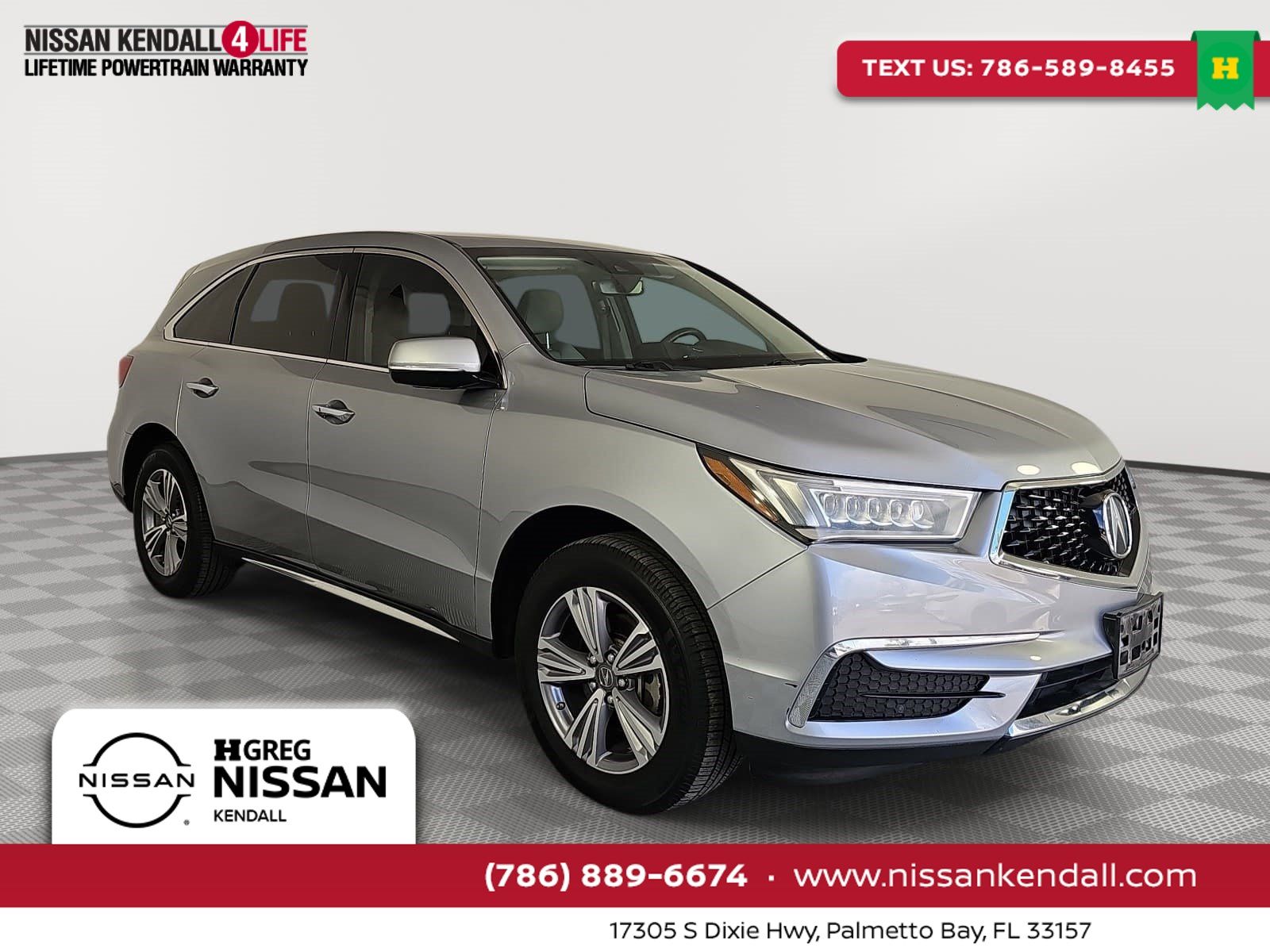 Gray (Gunmetal Metallic) 2020 Acura MDX SUV / Crossover Front-Wheel Drive 9-Speed Automatic