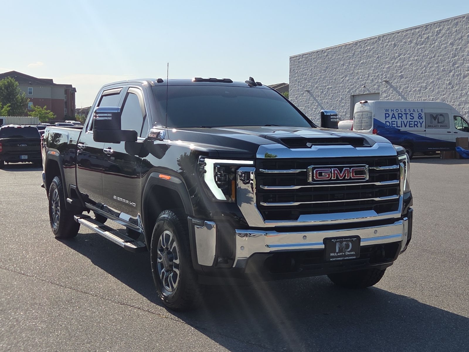 Onyx Black 2024 GMC Sierra 2500HD Pickup Truck Four-Wheel Drive Automatic