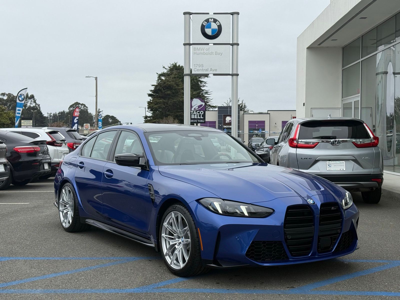 Portimao Blue Metallic 2026 BMW M3 Competition xDrive Sedan All-Wheel Drive 8-Speed Automatic