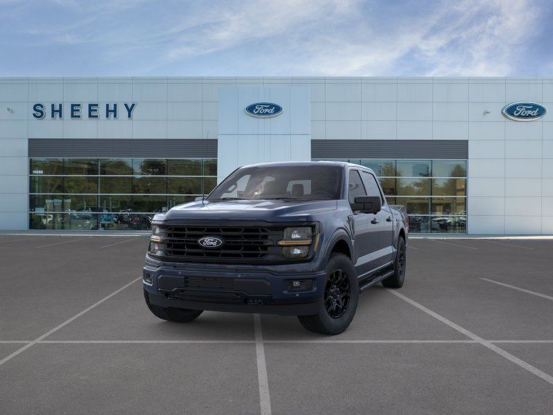 New 2026 Antimatter Blue Metallic Ford XLT image 4