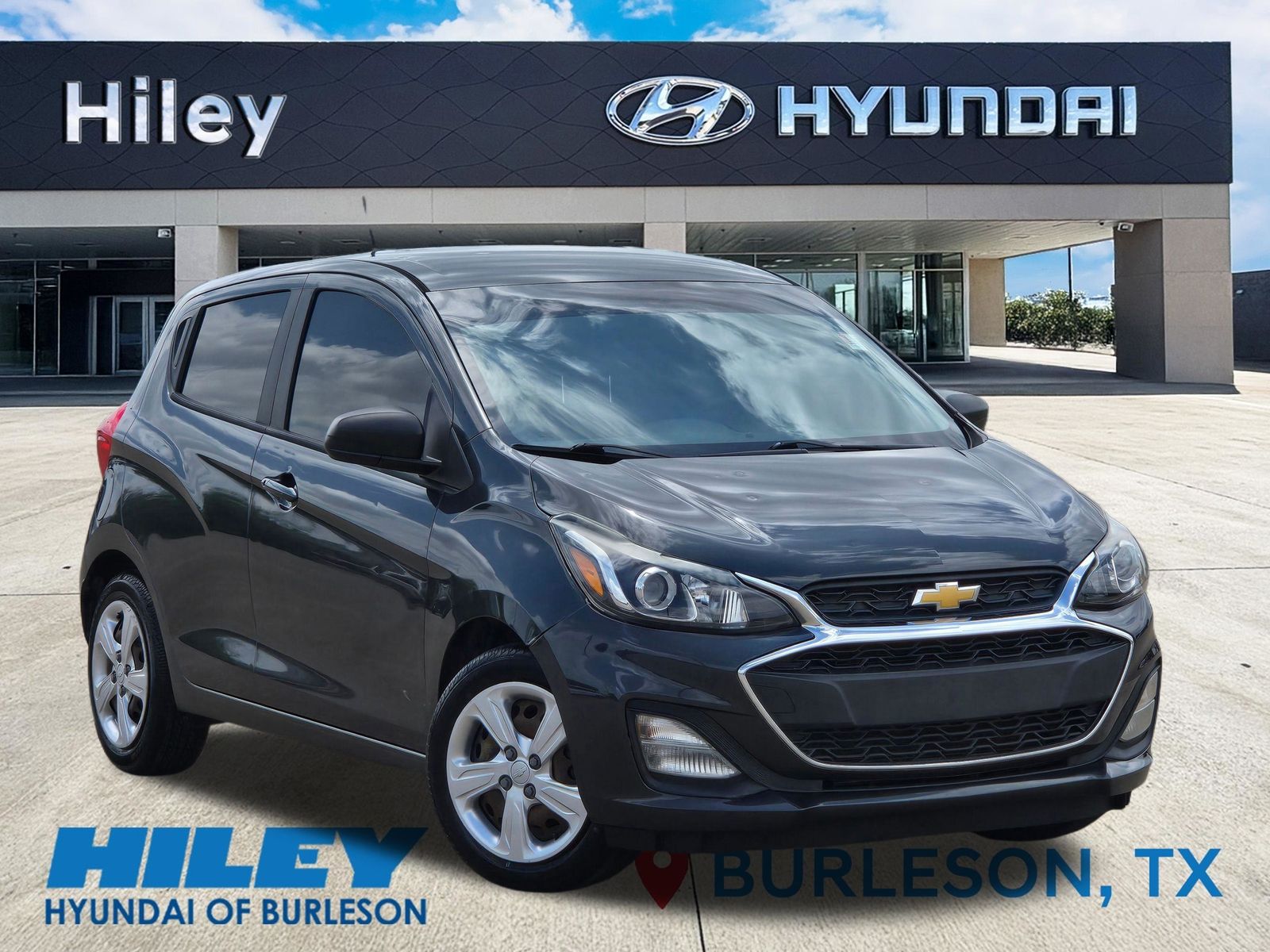 Nightfall Gray Metallic 2021 Chevrolet Spark LS FWD Hatchback Front-Wheel Drive Continuously Variable Transmission