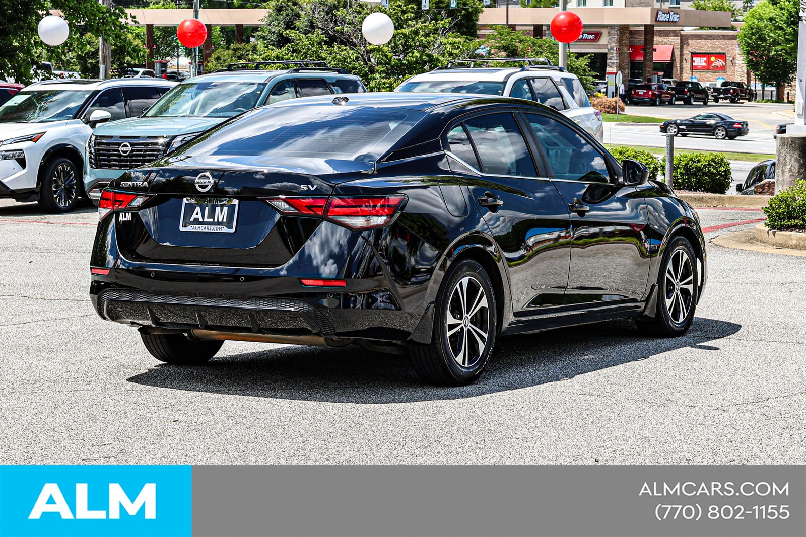 Used 2022 Black Nissan SV Carfax One Owner w/ No Accidents image 7