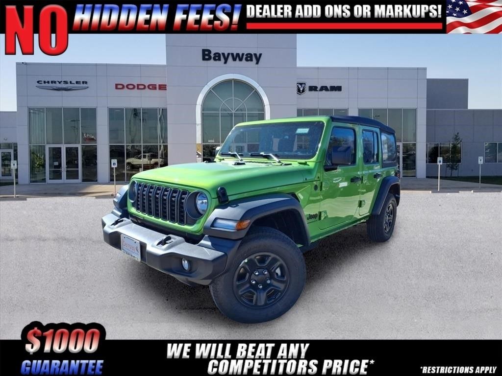 Mojito Clearcoat 2026 Jeep Wrangler SUV / Crossover Four-Wheel Drive 8-Speed Automatic