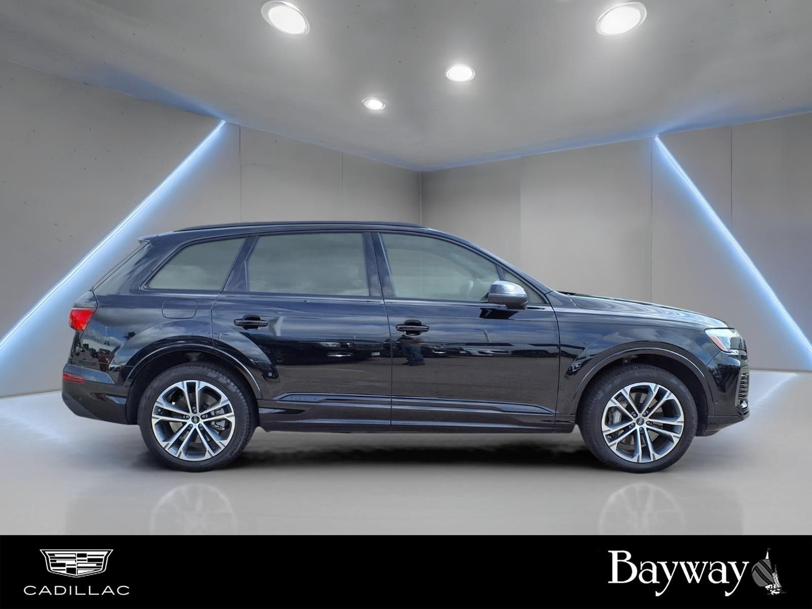 2025 Audi Q7 45 Premium Plus Black at DeMontrond Auto Country