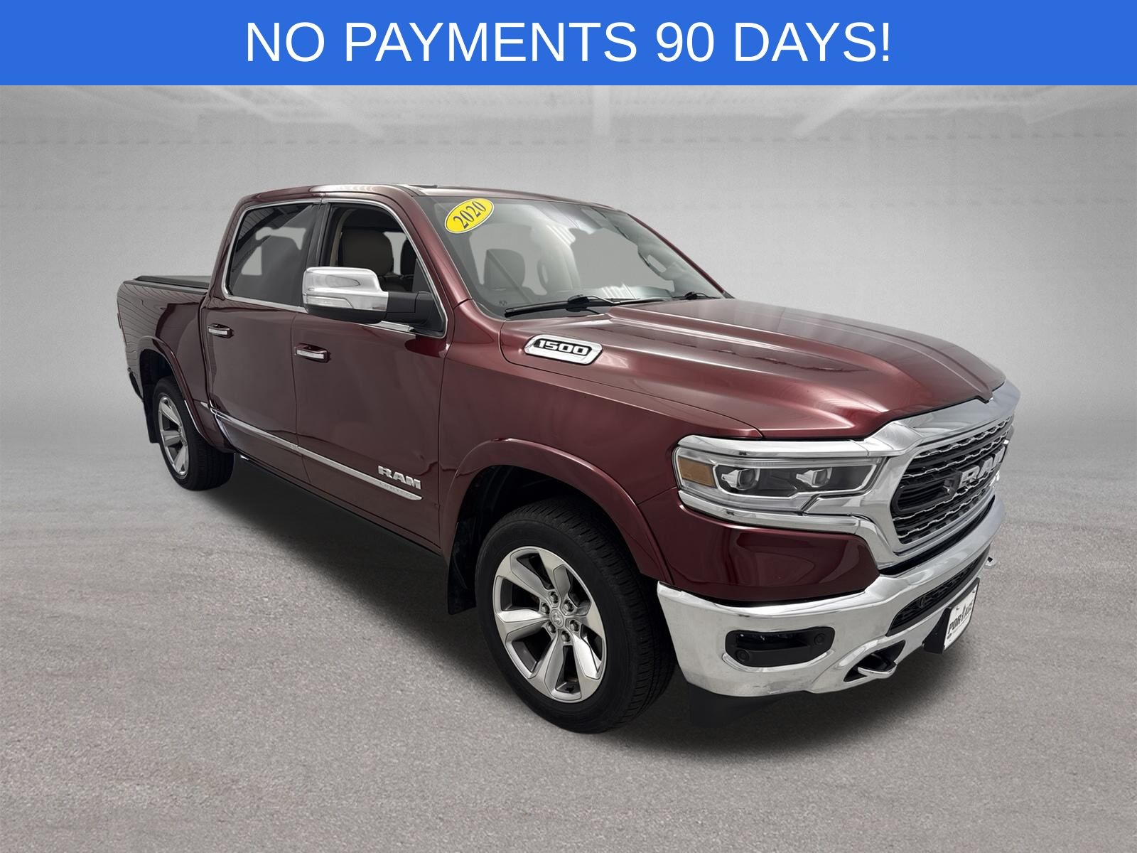 Delmonico Red Pearlcoat 2020 RAM 1500 Pickup Truck Four-Wheel Drive 8-Speed Automatic